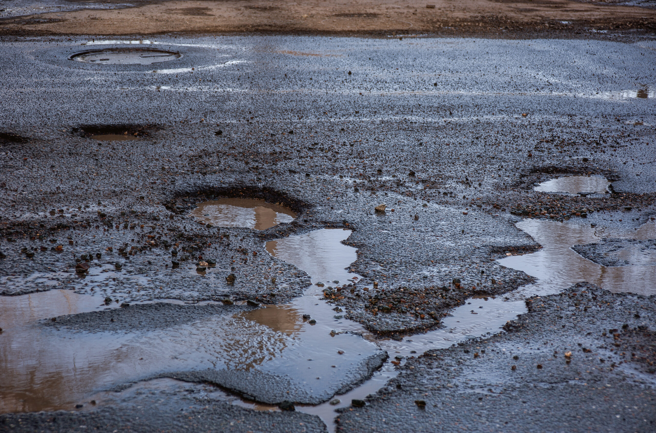 potholes poor road conditions